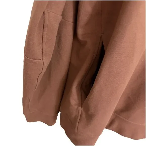 Lululemon Sweatshirt Mens Large Brown City Sweat Hoodie Pullover Sweater LM3AUPS Sweaters